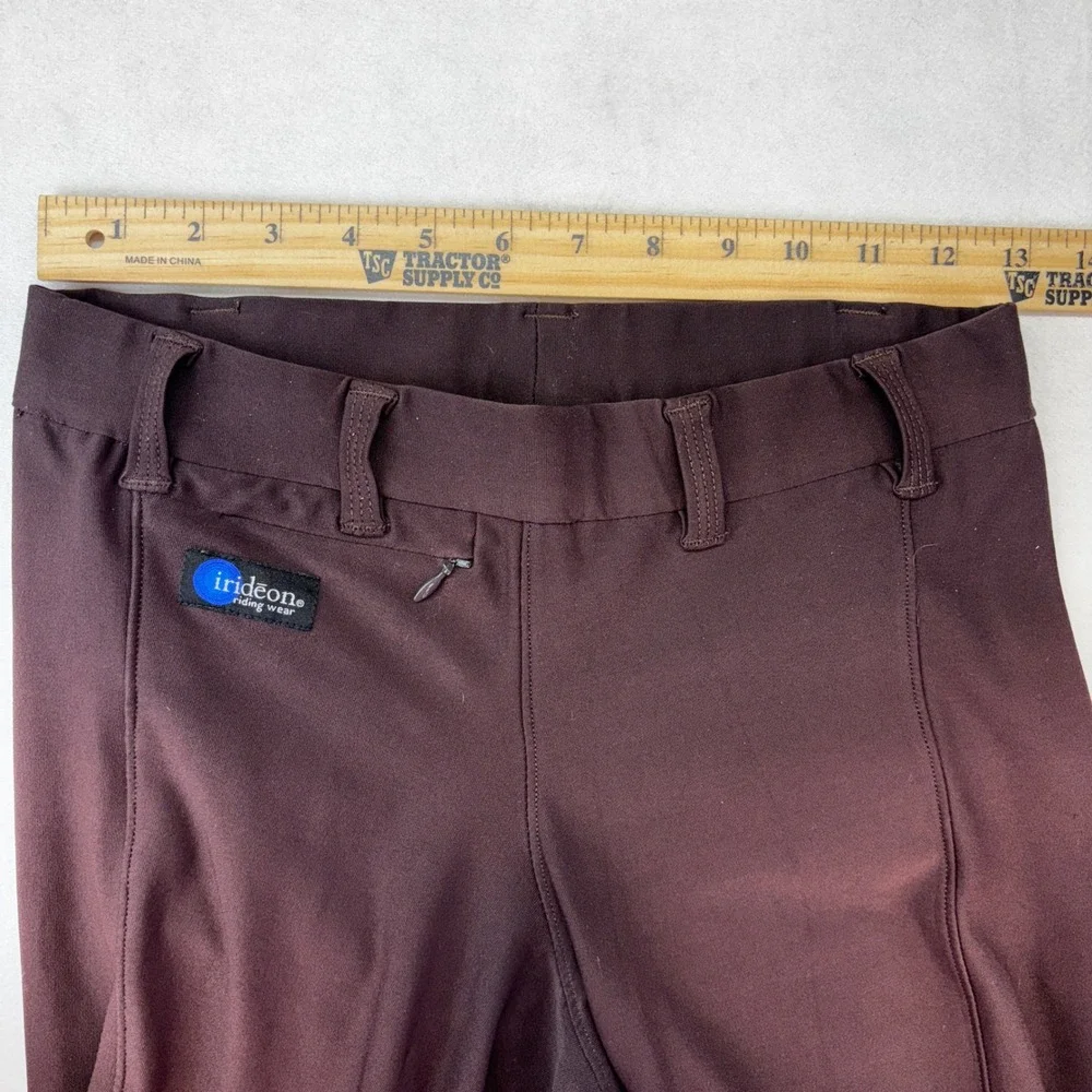 Irideon‎ Riding Breeches Women Small Long Brown Bootcut Knee Patch Pants